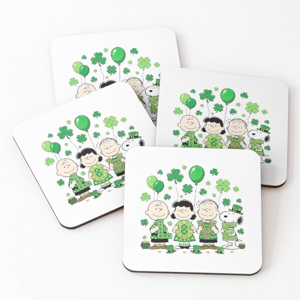 Item preview, St. Patrick's Day Love, Charlie Brown and Friends designed and sold by hargisnamocho.
