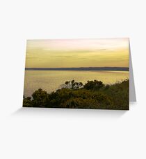 CALM SEA Greeting Card
