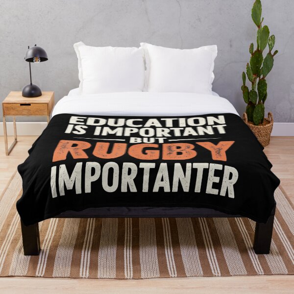 Artikelvorschau, Bildung ist wichtig, aber Rugby ist wichtiger (lustig) entworfen und verkauft von GabrieSketcham.