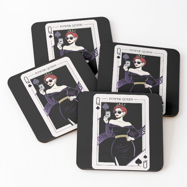 Item preview, Power Queen of Spades – Gothic Femme Fatale Playing Card Art designed and sold by MonNoir.