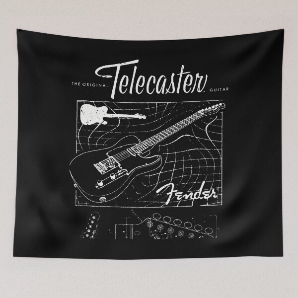 Item preview, The Original Telecaster Guitar Schematic Poster designed and sold by LouisRaynau.