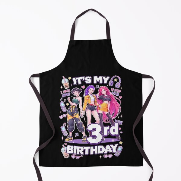 Item preview, 3Rd Birthday 3 Year Old Girl Korean Pop Kpop Bday Party T-Shirt designed and sold by SAPAIDART.