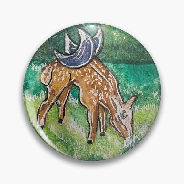 Item preview, Moon deer fairy designed and sold by Graphicsxoxo.