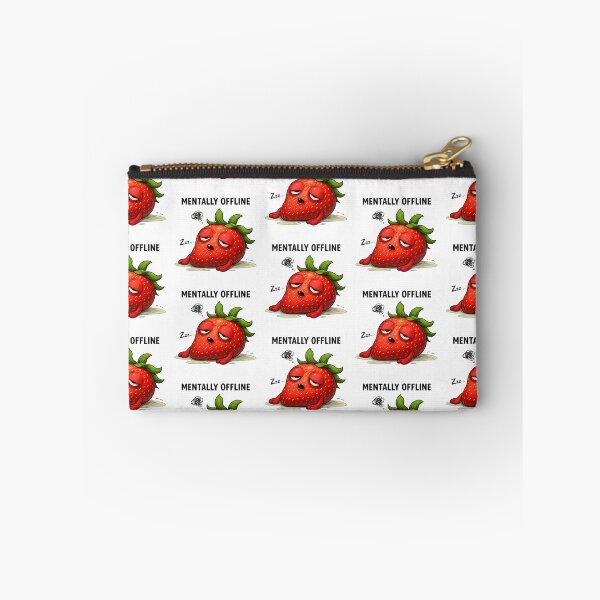 Item preview, Mentally Offline Cute Strawberry designed and sold by PriyankaSonara.