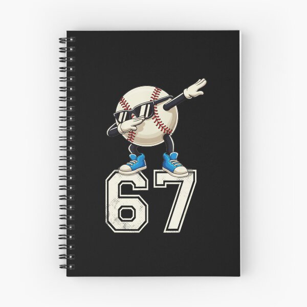 Item preview, 67 Six Seven Dabbing Baseball Cartoon  designed and sold by miaa-artistshop.