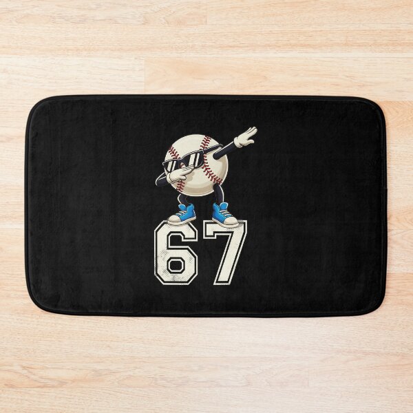 Item preview, 67 Six Seven Dabbing Baseball Cartoon  designed and sold by miaa-artistshop.