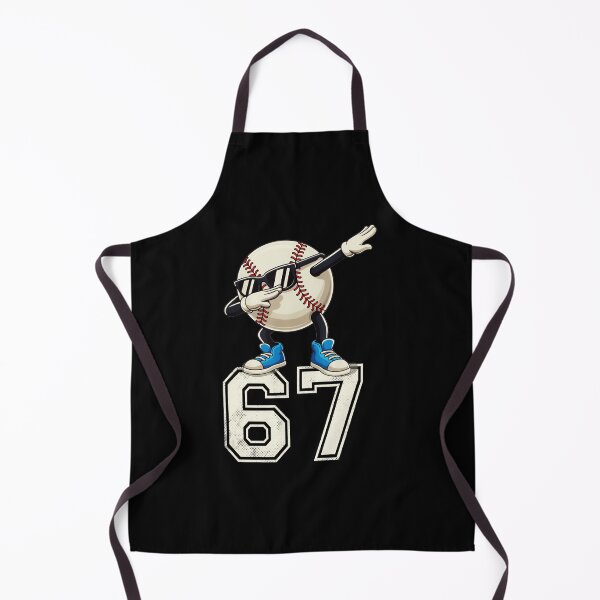Item preview, 67 Six Seven Dabbing Baseball Cartoon  designed and sold by miaa-artistshop.