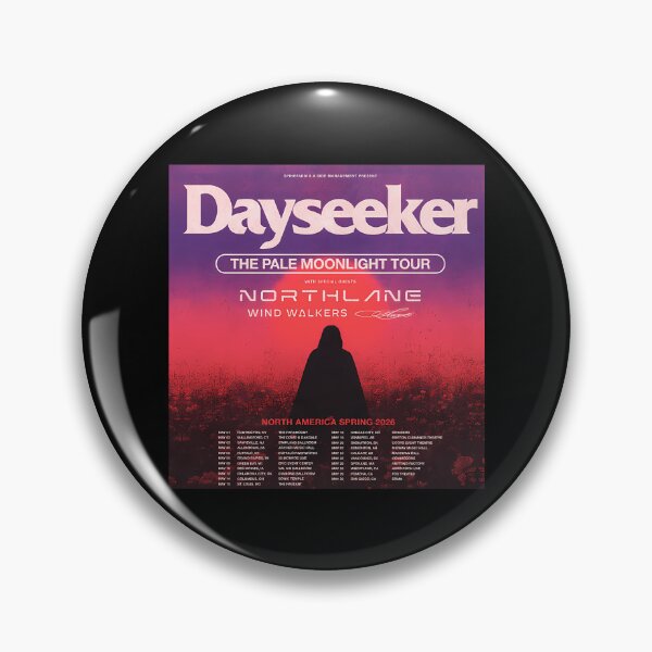 Item preview, Dayseeker The Pale Moonlight Tour 2026 designed and sold by husseinmezher.