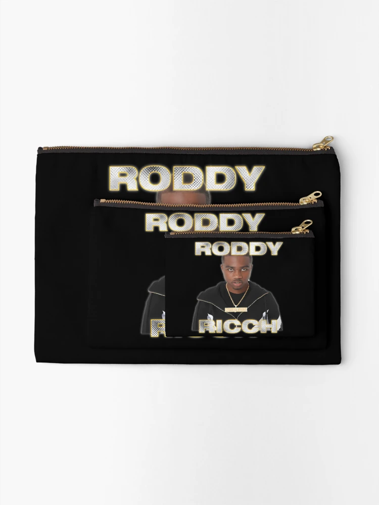 Thumbnail 2 of 4, Zipper Pouch, Roddy Ricch Rapper designed and sold by husseinmezher.