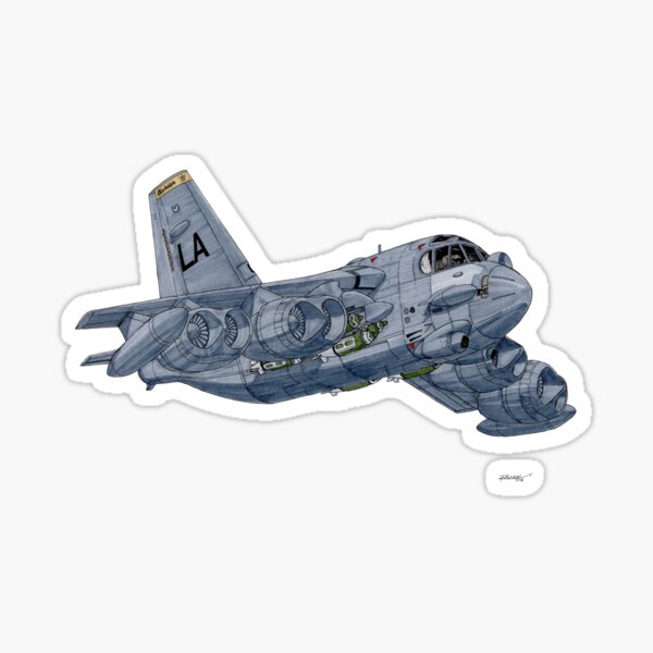Boeing B-52H Stratofortress - Barksdale Sticker