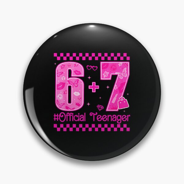Item preview, 6 + 7 Official Teenager Funny 13th Birthday Retro Style  designed and sold by gladysenglish.
