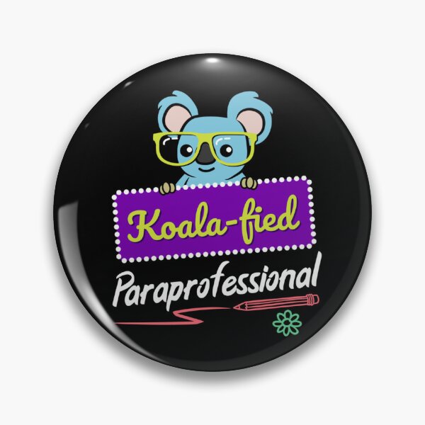 Item preview, Koala-fied Paraprofessional Cute Koala Teacher Assistant Back To School Gift designed and sold by Chaya Reid.