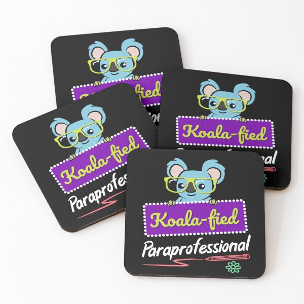 Item preview, Koala-fied Paraprofessional Cute Koala Teacher Assistant Back To School Gift designed and sold by Chaya Reid.