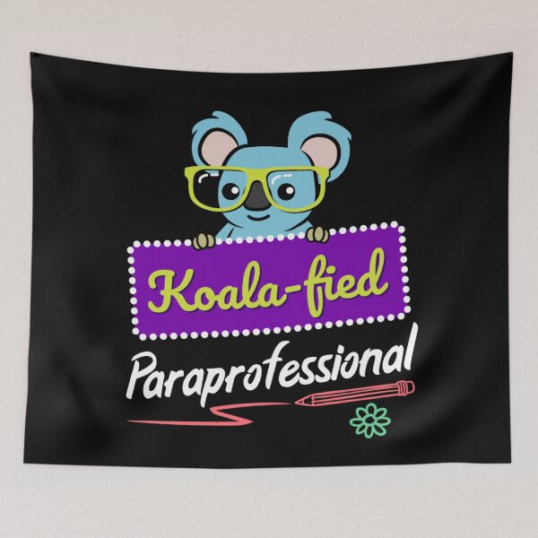 Item preview, Koala-fied Paraprofessional Cute Koala Teacher Assistant Back To School Gift designed and sold by Chaya Reid.