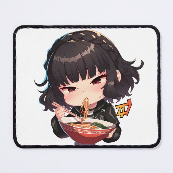 Item preview, Sae Niijima Persona 5 Kawaii Ramen Chibi designed and sold by mildaclairmo.
