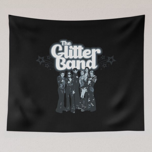 Item preview, The Glitter Band (Greyscale) designed and sold by LouisRaynau.