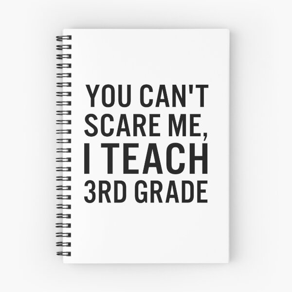 Item preview, You can't scare me, I teach 3rd Grade designed and sold by JacquieMira.