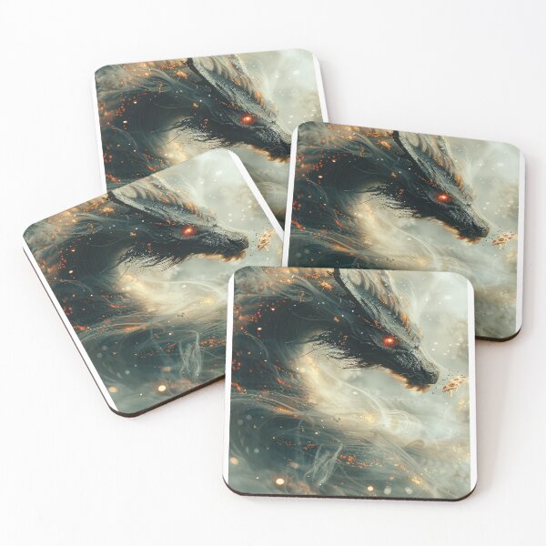 Item preview, Infernal Pizza Dragon – Dark Fantasy Surreal Beast Art designed and sold by Grafititee.