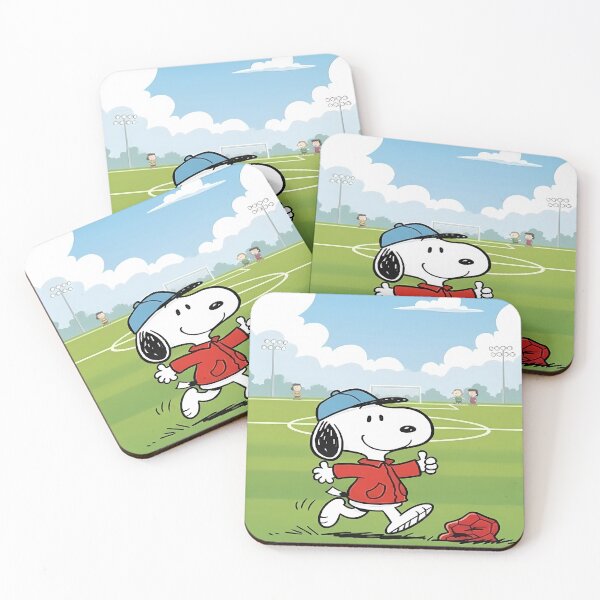 Item preview, Snoopy playing soccer cartoon image designed and sold by Duvelier.