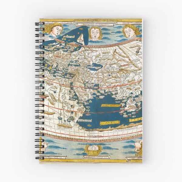 Item preview, Ulm Ptolemy's world map from 1482 designed and sold by Calimax61.