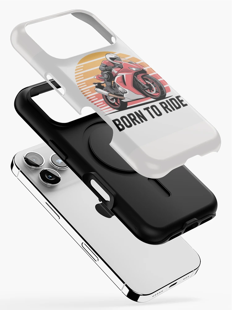 Thumbnail 2 of 4, iPhone Case, Born to Ride designed and sold by RideBiker007.