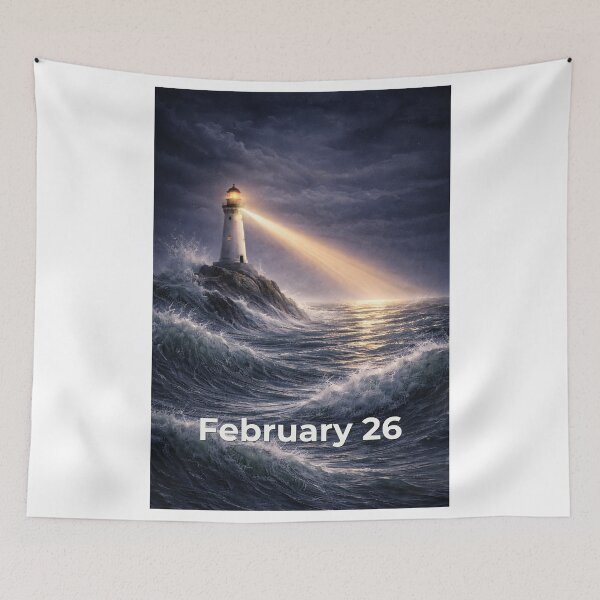 Item preview, Lighthouse of Hope – February 26 designed and sold by ariksworld.