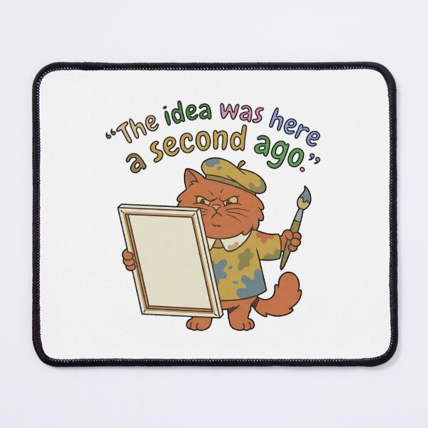 Item preview, The Idea Was Here A Second Ago designed and sold by Brutandu.