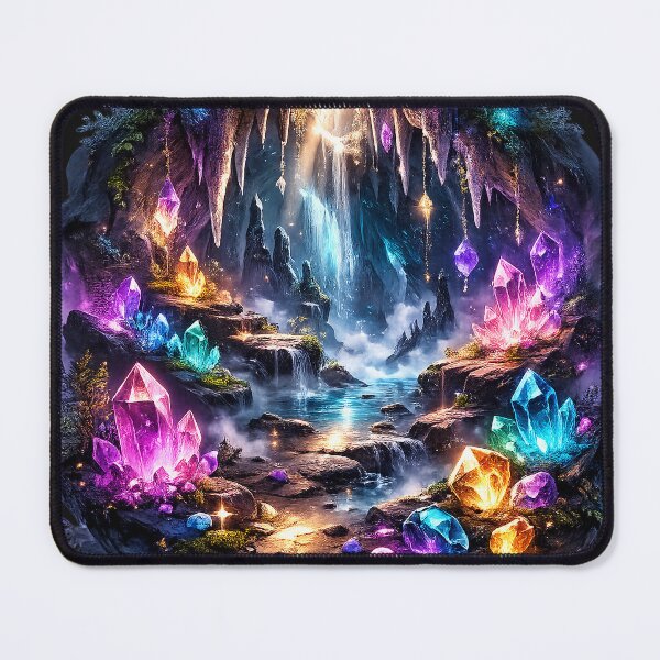Item preview, Enchanted Luminous Crystal Cavern designed and sold by otoomuzolav.