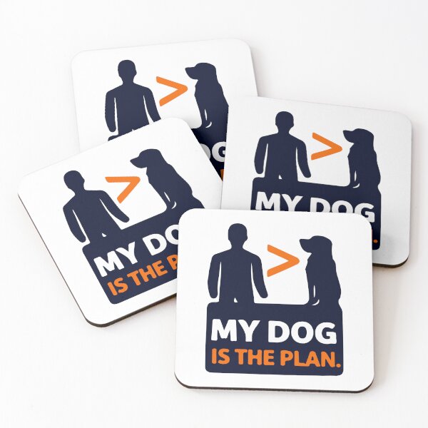 Item preview, Dog Lover - My Dog Is The Plan – Simple Minimal Dog Mom & Dog Dad Gift designed and sold by EvolvCustoms.