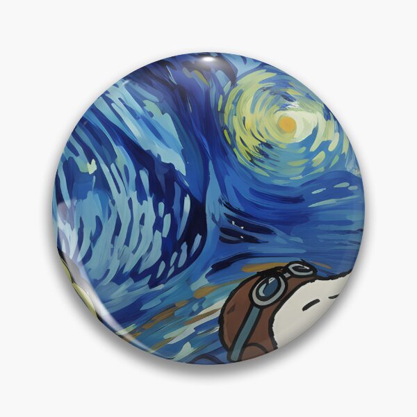 Item preview, Snoopy Starry Night Sunflower Field designed and sold by Duvelier.