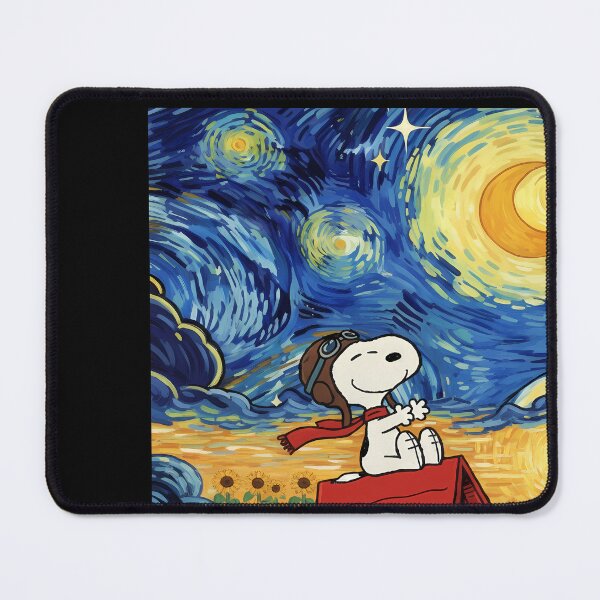 Item preview, Snoopy Starry Night Sunflower Field designed and sold by Duvelier.