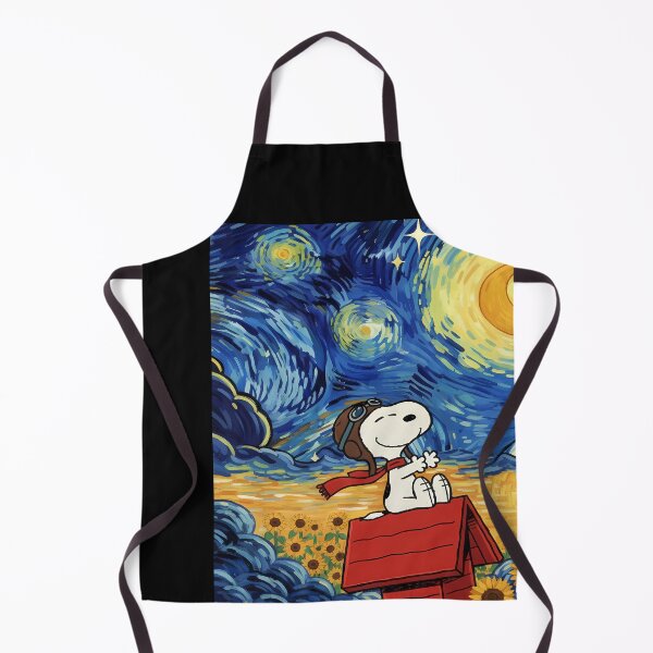 Item preview, Snoopy Starry Night Sunflower Field designed and sold by Duvelier.