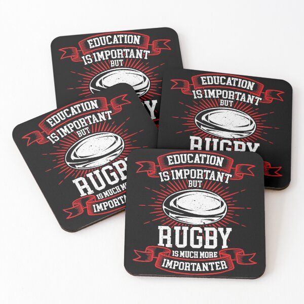 Item preview, Education Is Important But Rugby Is Much More Importanter Vintage  designed and sold by GabrieSketcham.