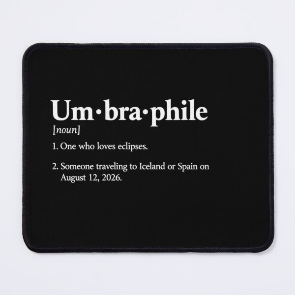 Item preview, Umbraphile Definition Total Solar Eclipse August 12 2026 designed and sold by 97Ts.