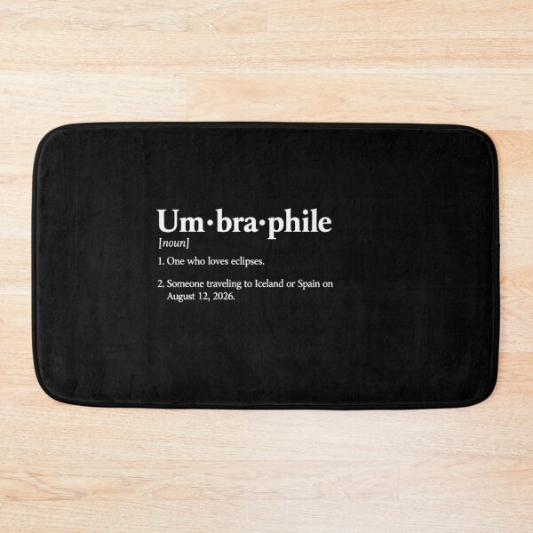 Item preview, Umbraphile Definition Total Solar Eclipse August 12 2026 designed and sold by 97Ts.