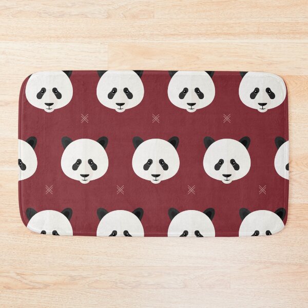Item preview, Panda heads on red designed and sold by reneesillus.
