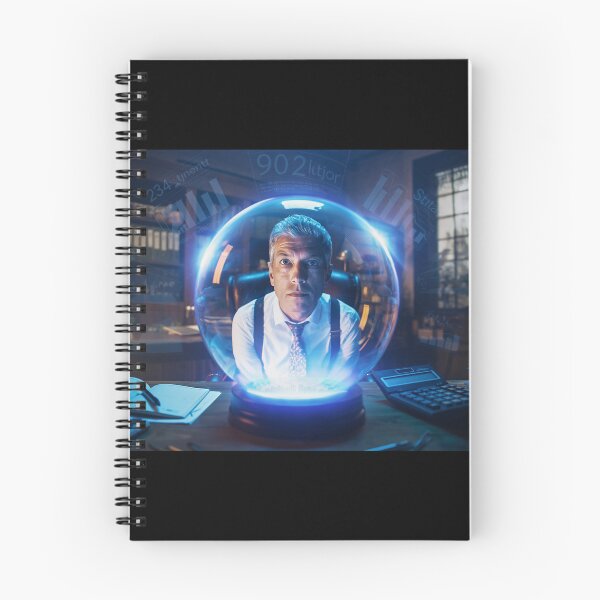 Item preview, The Financial Seer - Accountant Crystal Ball Fortune Teller designed and sold by ZlodziejkaKiwi.