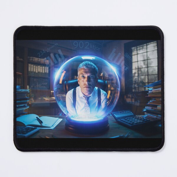 Item preview, The Financial Seer - Accountant Crystal Ball Fortune Teller designed and sold by ZlodziejkaKiwi.