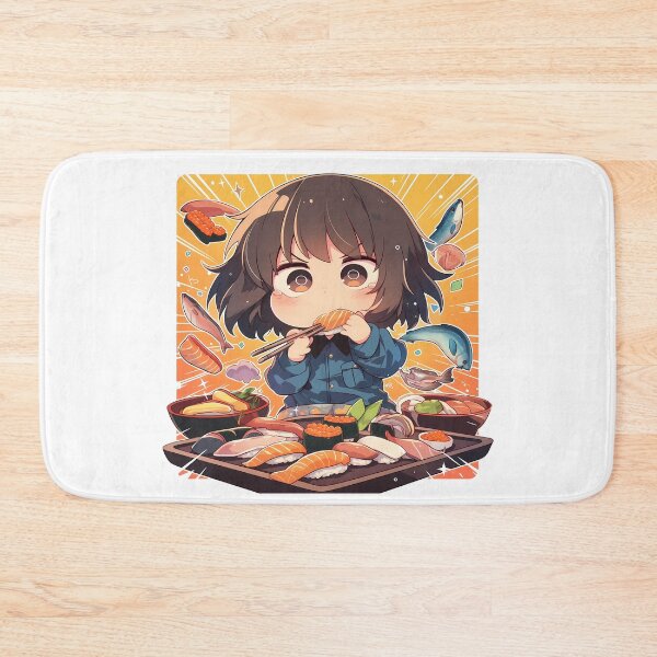 Item preview, Nishizumi Maho Girls Und Panzer Chibi Sushi Power Bite designed and sold by Spraykart.