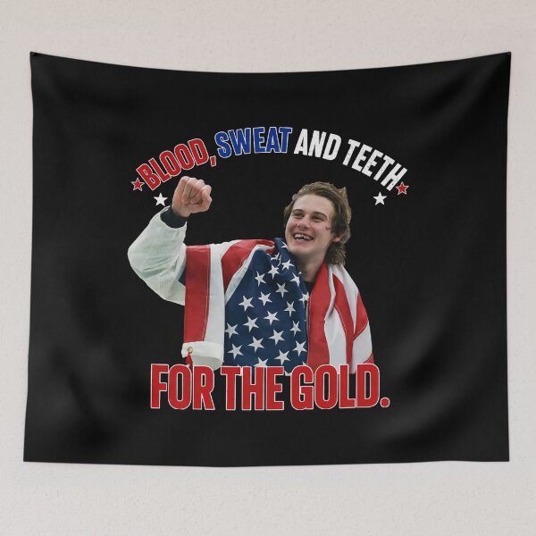 Item preview, Jack Hughes USA Hockey, Jack Hughes Golden Goal designed and sold by CLOUDYMOODS.