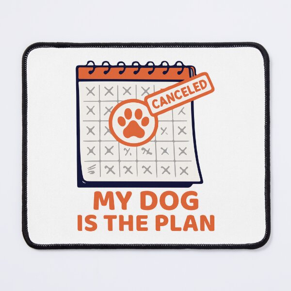 Item preview, Dog Owner - My Dog Is The Plan – Minimal Introvert Dog Owner Design designed and sold by EvolvCustoms.