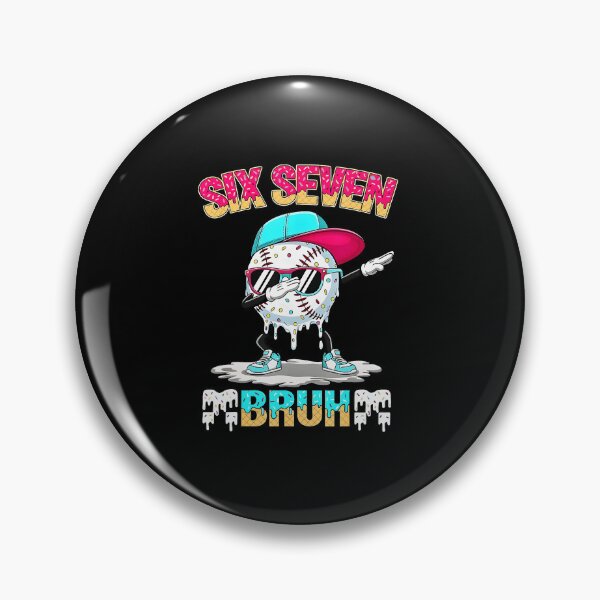 Item preview, Six Seven 67 Funny Drip Baseball Meme Kids Humor Design designed and sold by miaa-artistshop.