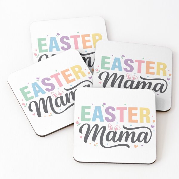 Item preview, Easter Mama Tee – Cute Bunny Ears Mom, Pastel Spring Easter for Women designed and sold by justyna-s28.