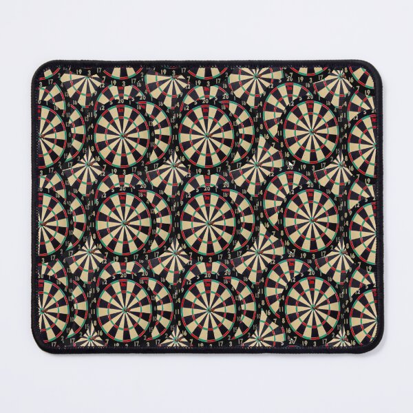 Item preview, Bullseye Dartboards: Dartboards With Dart In The Bullseye In A Repeated Pattern designed and sold by A-Work-Of-Art.