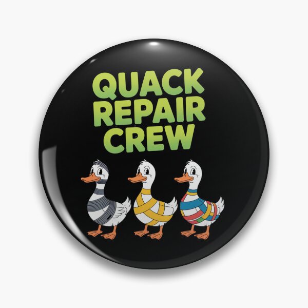 Item preview, Quack Tape  - repair-tape - field repair humor - temporary fix club - patch notes humor - hotfix engineer joke - maintenance crew - workshop life funny - overlanding repair - maker space  designed and sold by JansenGS.