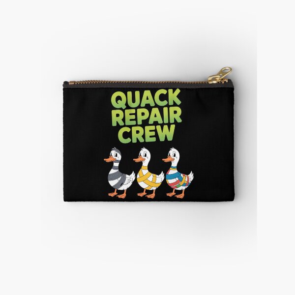 Item preview, Quack Tape  - repair-tape - field repair humor - temporary fix club - patch notes humor - hotfix engineer joke - maintenance crew - workshop life funny - overlanding repair - maker space  designed and sold by JansenGS.