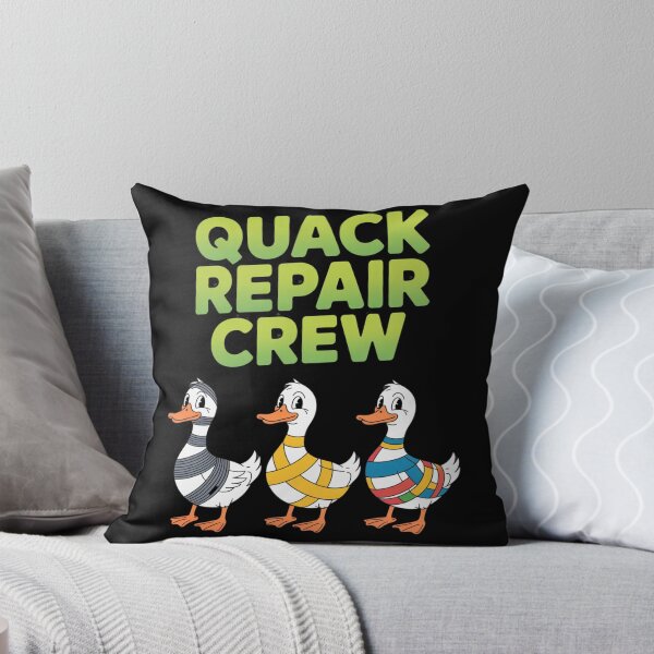 Item preview, Quack Tape  - repair-tape - field repair humor - temporary fix club - patch notes humor - hotfix engineer joke - maintenance crew - workshop life funny - overlanding repair - maker space  designed and sold by JansenGS.