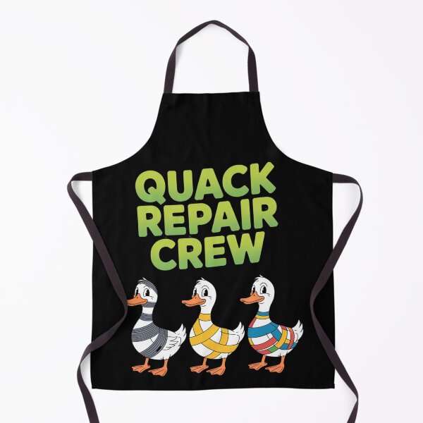 Item preview, Quack Tape  - repair-tape - field repair humor - temporary fix club - patch notes humor - hotfix engineer joke - maintenance crew - workshop life funny - overlanding repair - maker space  designed and sold by JansenGS.