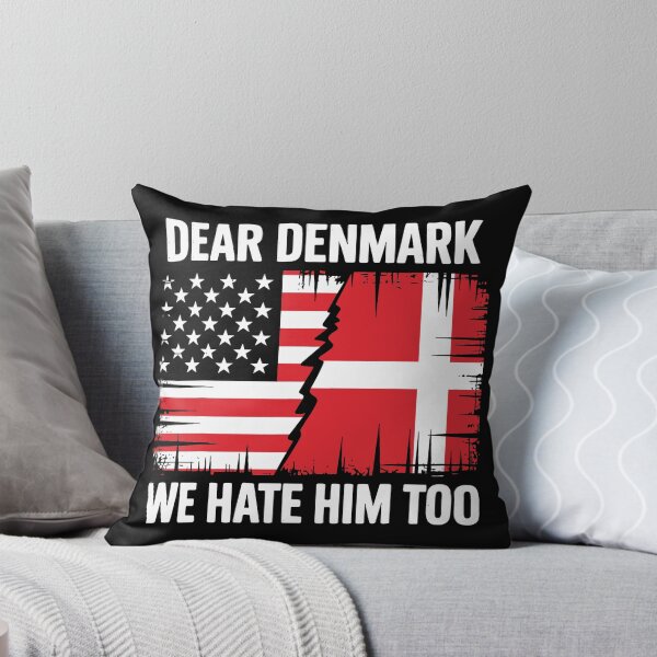 Item preview, Dear Denmark We Hate Him Too, Patriotic Denmark Greenland Not For Sale designed and sold by moonboiuwu.
