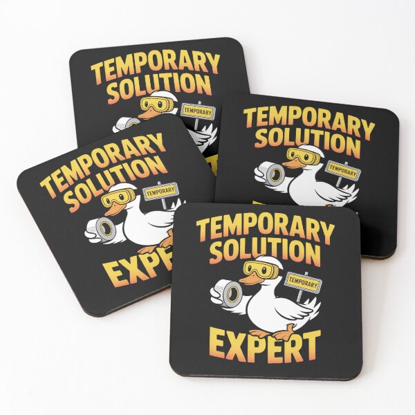 Item preview, Quack Tape  - repair-tape - field repair humor - temporary fix club - patch notes humor - hotfix engineer joke - maintenance crew - workshop life funny - overlanding repair - maker space  designed and sold by JansenGS.